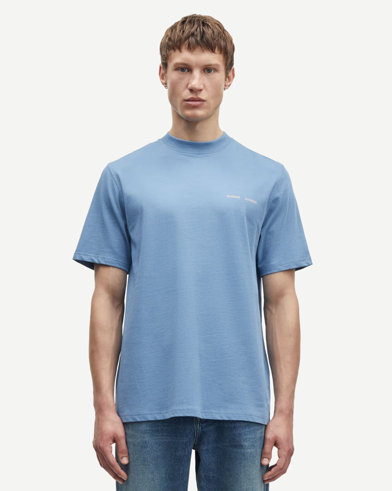 Norsbro T-Shirt Coronet Blue - Samsøe Samsøe