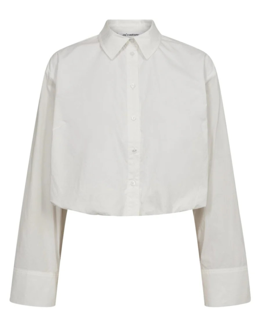 Dandy Balloon Shirt White - Co`Couture