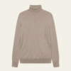 Greyson Rollneck Merino Knit Dark Sand - Les Deux