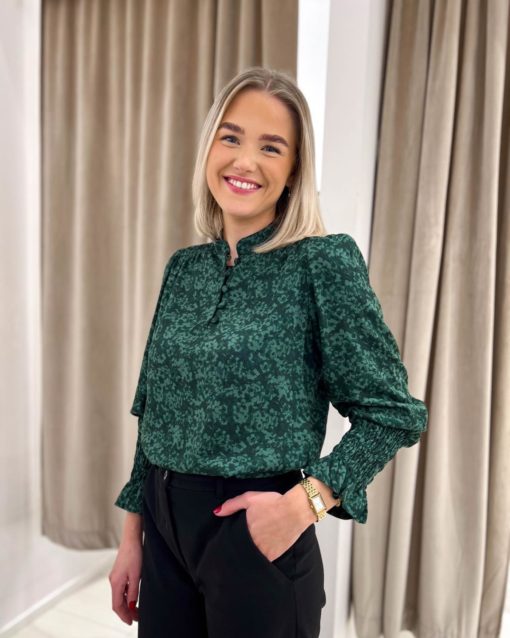 Elin Blouse Green - Milli&Me