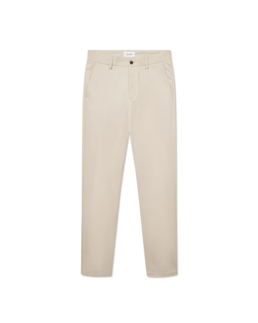 Como Reg Cotton Suit Pants Light Sand - Les deux