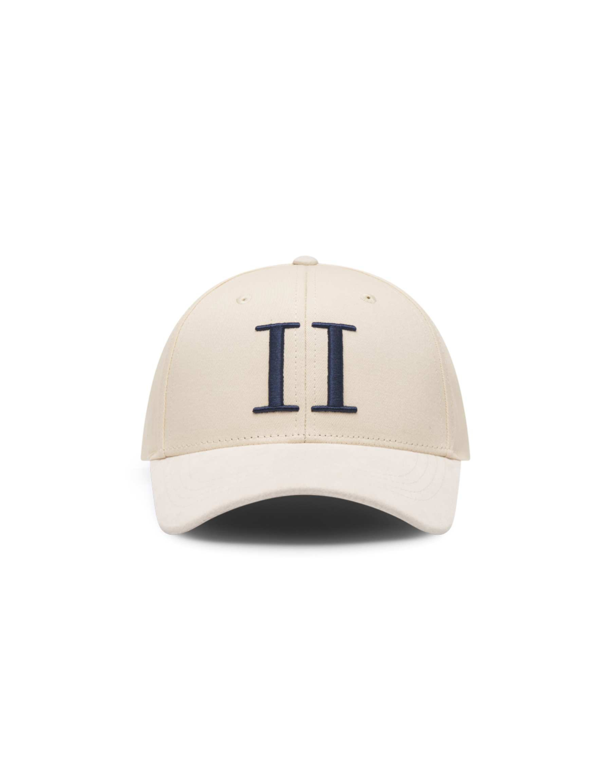 Baseball Cap Suede Ivory/Dark Navy - Les Deux