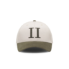 Baseball Cap Contrast Suede Sand/Green - Les Deux