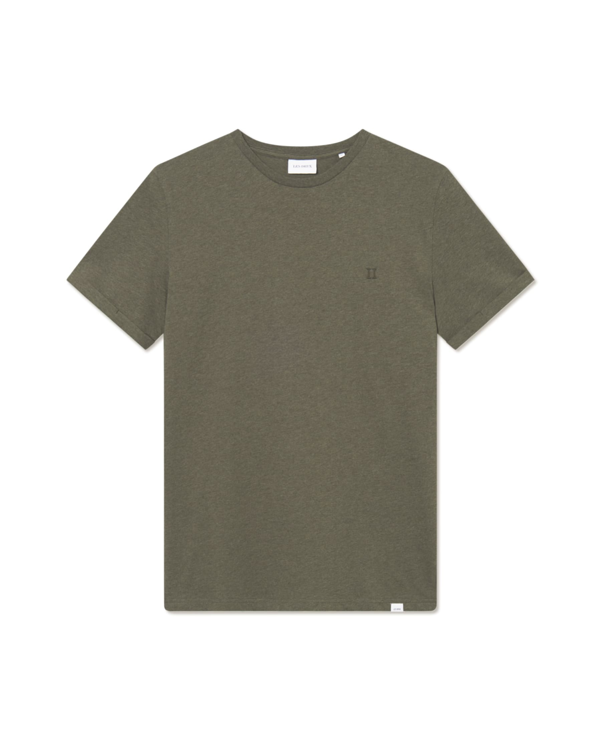 Nørregaard T-shirt Tonal Forest Green - Les Deux