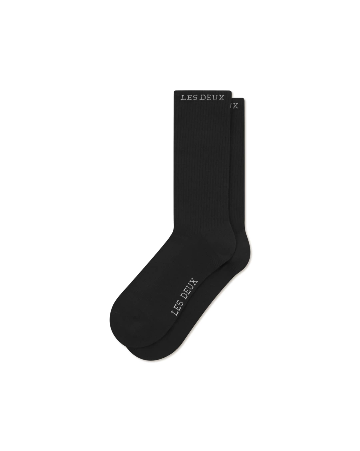 Wilfred Socks Black/White - Les Deux