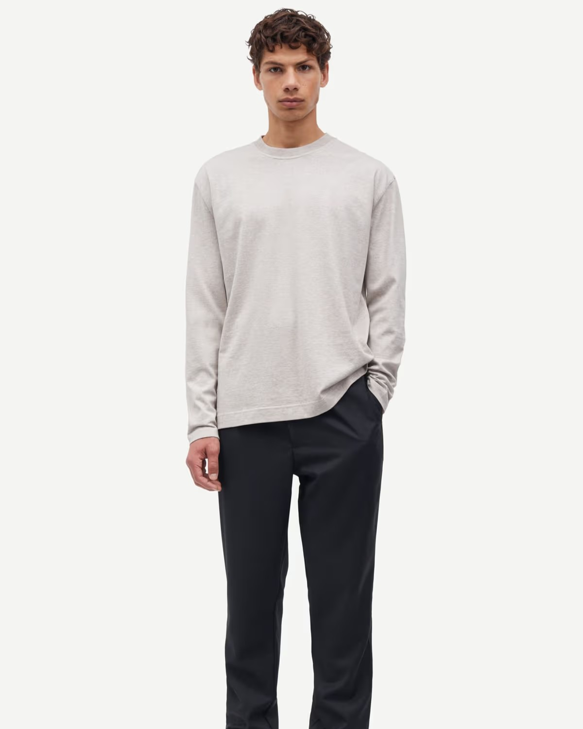 Saparker T-Shirt Long Sleeve - Samsøe Samsøe