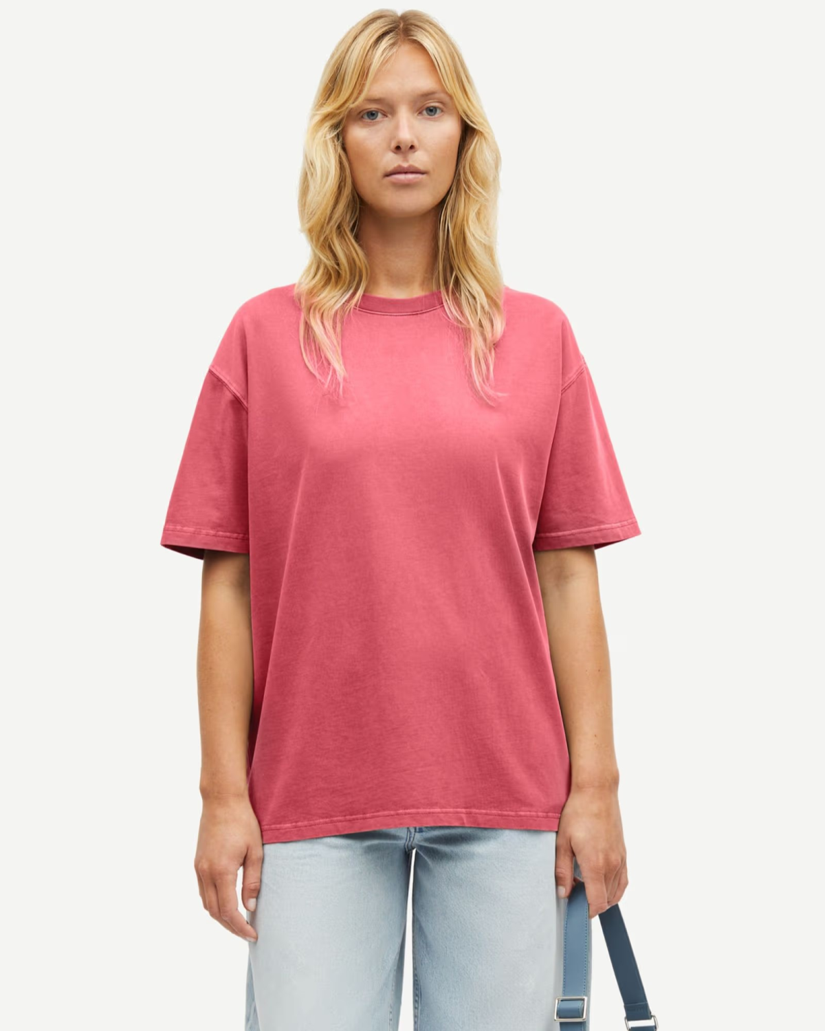 Eira T-Shirt Rose Wine - Samsøe Samsøe