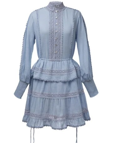 Colette Dress Light Blue - Love Lolina