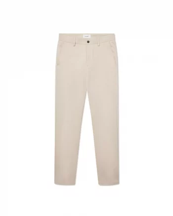 Como Reg Cotton Suit Pants Light Sand - Les deux