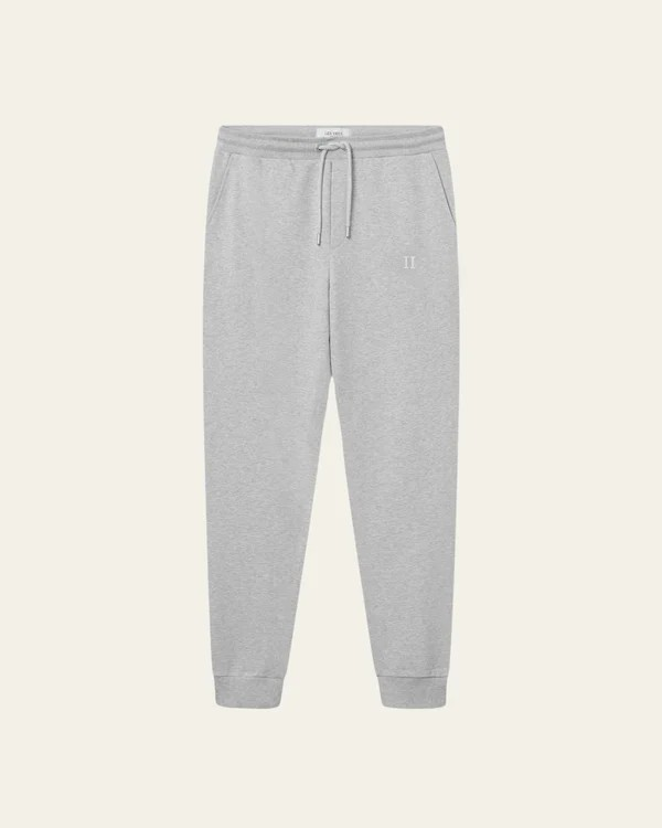 Nørregaard Tonal Sweatpants Grey Melange - Les Deux