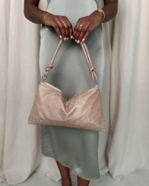 Crystal Vibes Bag Beige - Sui Ava