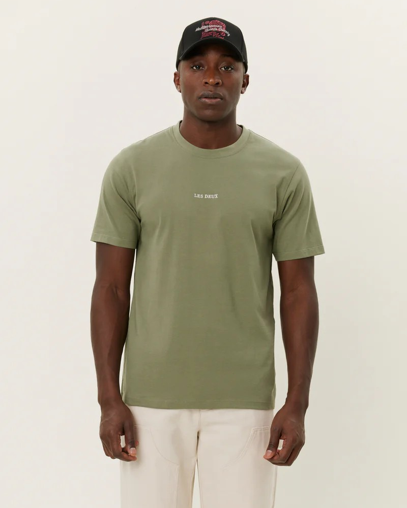 Dexter T-Shirt Green - Les Deux