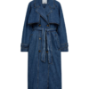 Delina Denim Trench Coat - Co'couture