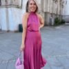 Rheo Dress Rose Wine - Samsøe Samsøe