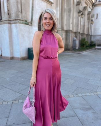 Rheo Dress Rose Wine - Samsøe Samsøe