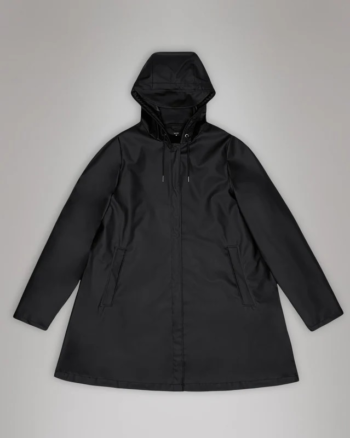A-Line Jacket Black - Rains