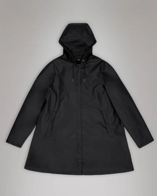 A-Line Jacket Black - Rains