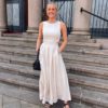 Annabella Dress Light Sand - Urban Pioneers
