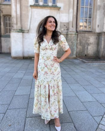 Sara Long Dress Yellow - Secrets By B