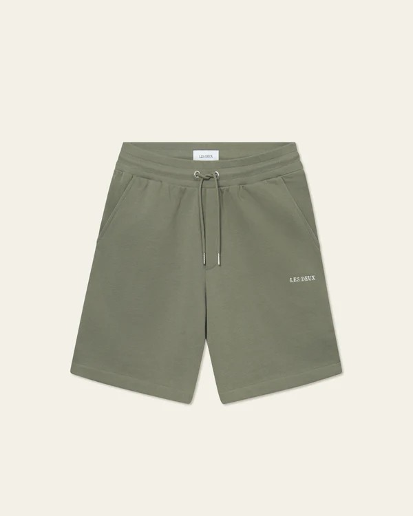 Dexter Sweatshorts Lichen Green - Les Deux