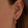 Aurora Earrings Gold - Sparv