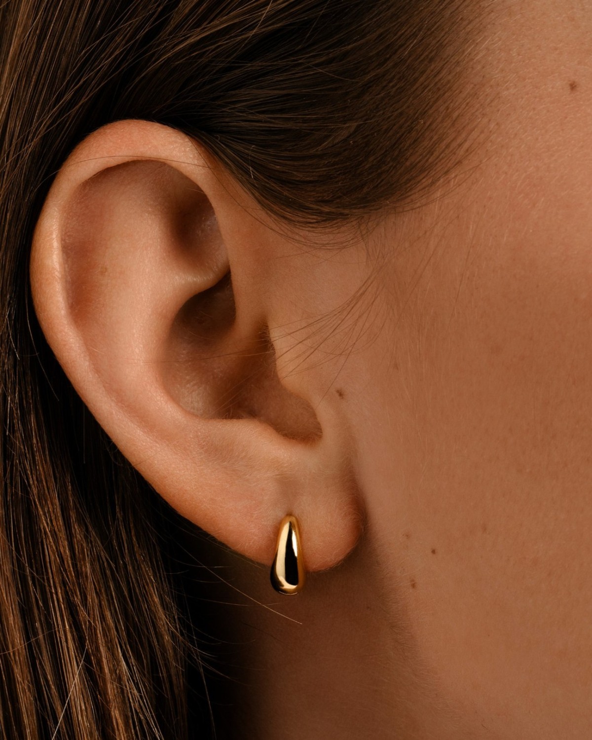 Dewdrop Earrings Gold - Sparv