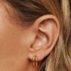 Donna Earrings Gold - Sparv