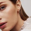 Goal Hoops Earrings Gold - Sparv