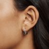 Goal Hoops Earrings Silver - Sparv