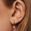 Petite Sparkling Hoops Gold - Sparv