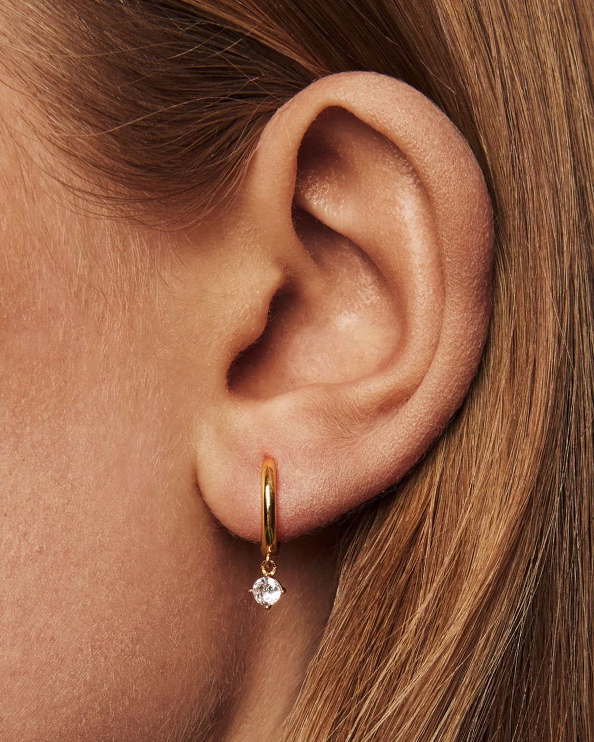 Petite Sparkling Hoops Gold - Sparv