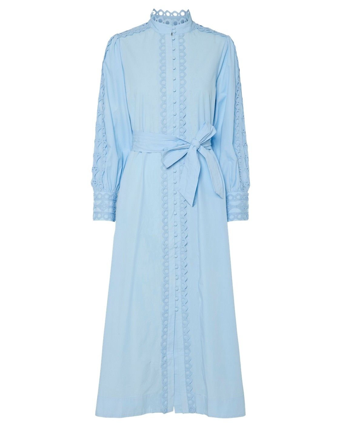 Yasyamina Long Shirt Dress Clear Sky - Yas