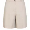 Laura Midi Shorts 769 Sand Linen - Five Units