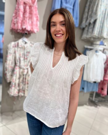 Gemala Blouse White - MbyM