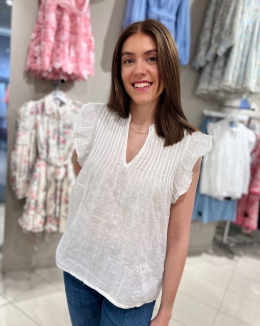Gemala Blouse White - MbyM