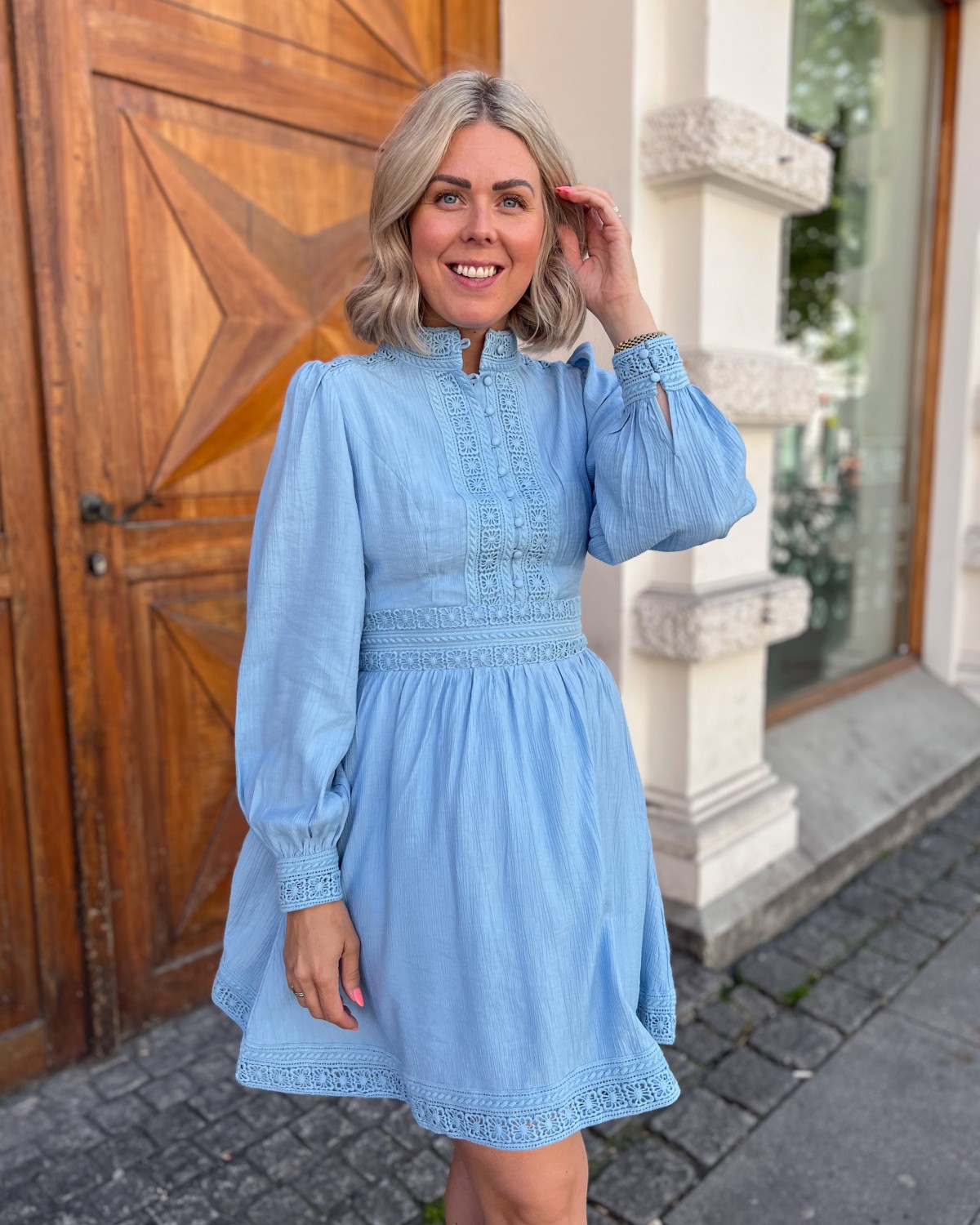 Kate Dress Light Blue - Urban Pioneers
