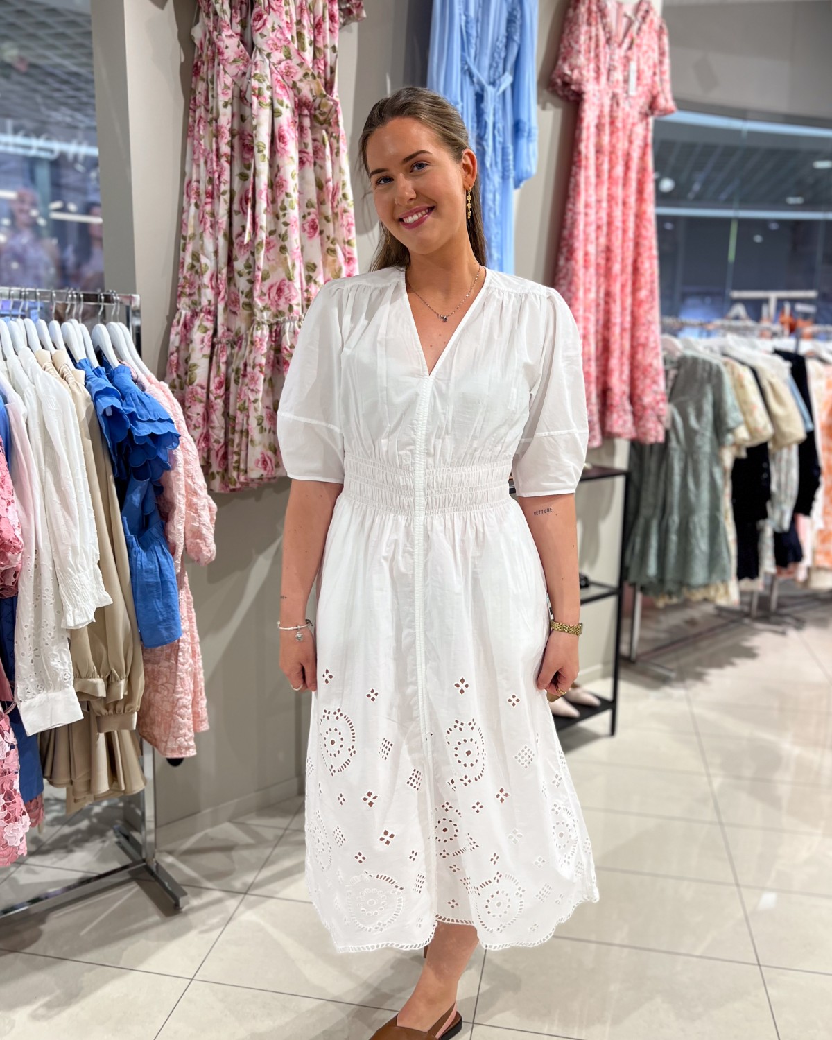 Althea Dress White - Second Female