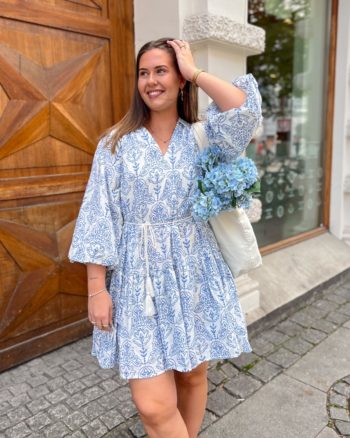 Yascinni 3/4 Dress Star White - YAS