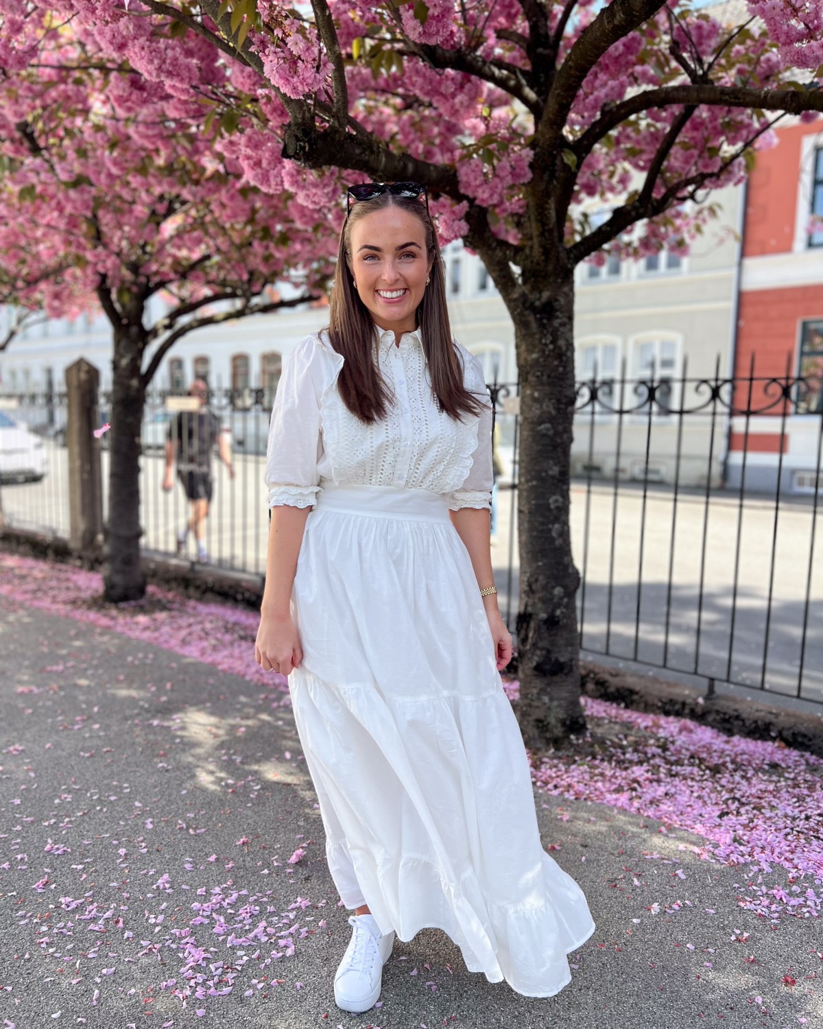 Geraldine Dress White - Mbym