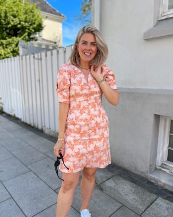 Leni Dress Coral - Secrets By B
