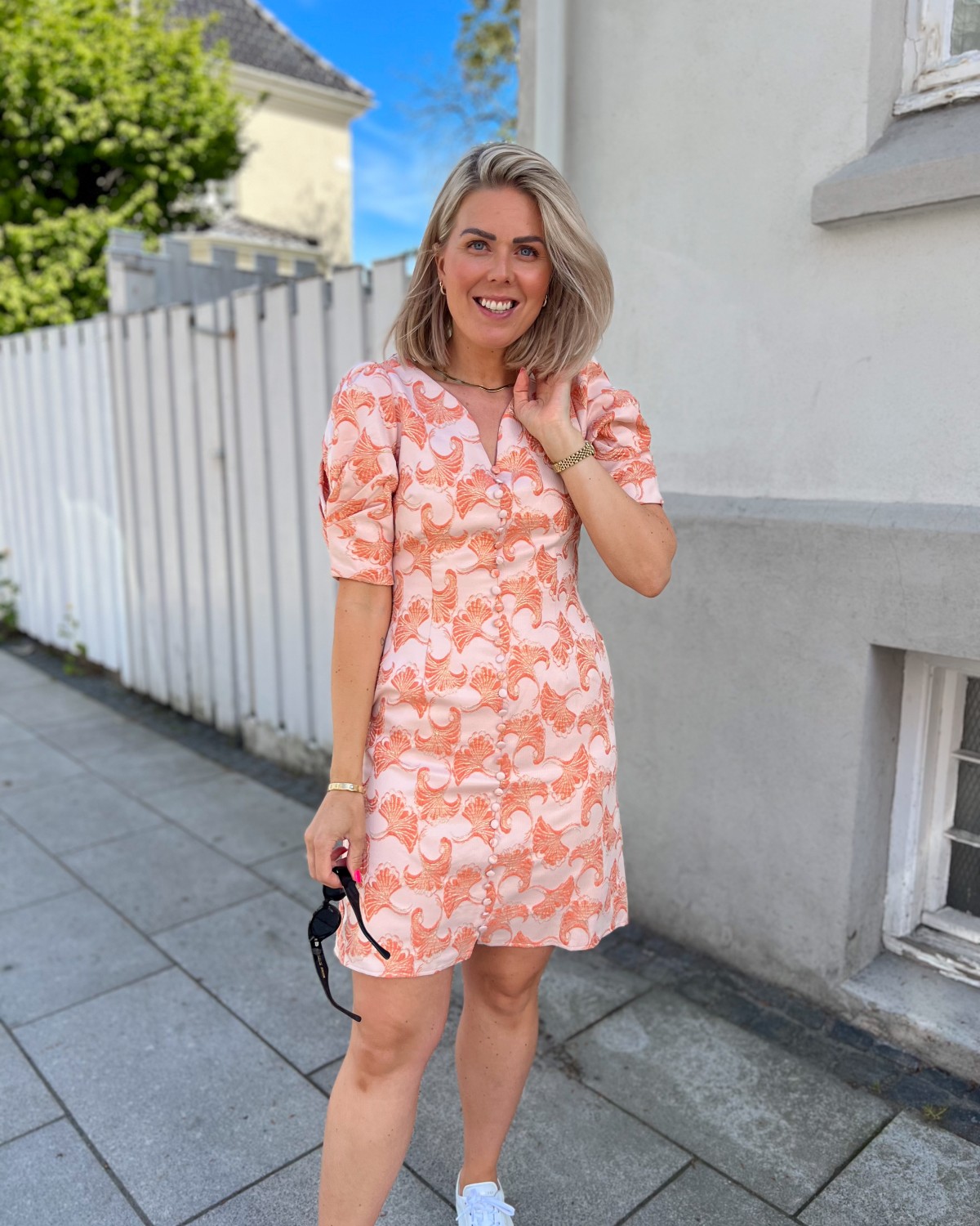 Leni Dress Coral - Secrets By B