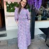 Caroline Maxi dress Pink/purple - Milli&me