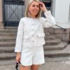 Yaskavi Jacket Show Star White - Yas