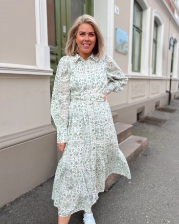 Yasvips Long Dress Iceberg Green - Yas