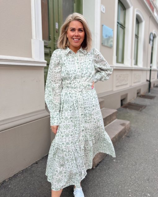 Yasvips Long Dress Iceberg Green - Yas