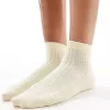Sofie Ankle Socks Cream - Sui Ava