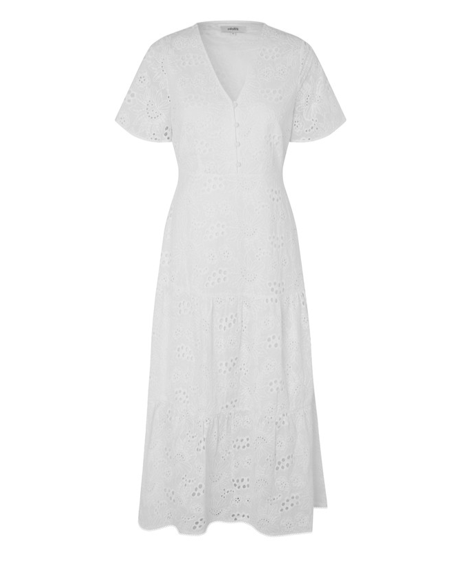 Shana Dress White - Mbym