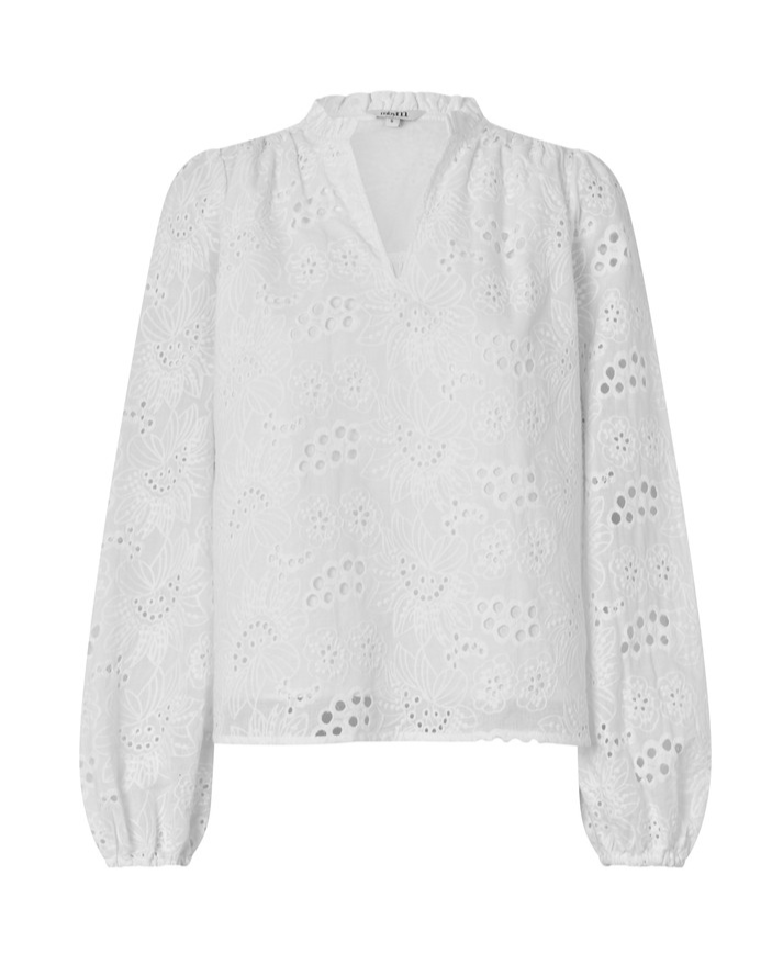 Melissan Blouse White - Mbym