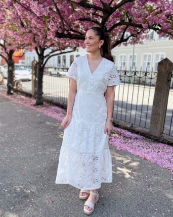 Shana Dress White - Mbym