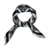Skjerf Striper Sort - Intex